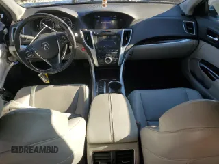 2015 Acura TLX V6 Tech with VIN 19UUB2F59FA009939, listed as a Copart auction lot 41357635 with 153,248 mi miles and Salvage Title. Bid and sale history available at carsss.com. Image 8.