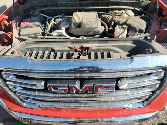 2022 GMC Sierra 1500 Limited SLT with VIN 3GTU9DET5NG182184, listed as a Copart auction lot 79754704 with 107,554 mi miles and Salvage Title. Bid and sale history available at carsss.com. Image 12.