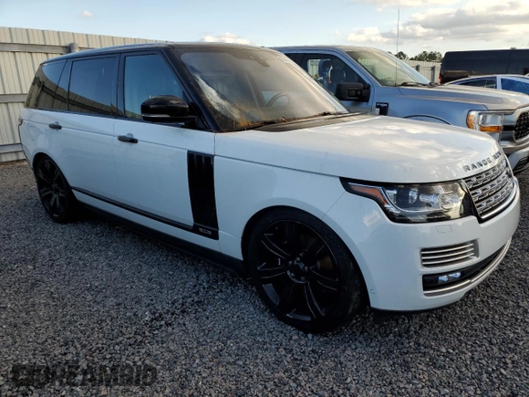 2017 Land Rover Range Rover с VIN SALGW3FE9HA342000, выставлен на аукционе Copart как лот 85629364 с пробегом 69 848 миль миль и Списание • Salvage title. История ставок и продаж доступна на DreamBid. Изображение 4.