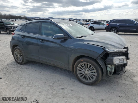 2019 Hyundai Kona SEL with VIN KM8K22AA5KU290488, listed as a Copart auction lot 47829085 with 117,618 mi miles and Salvage Title. Bid and sale history available at carsss.com. Image 4.