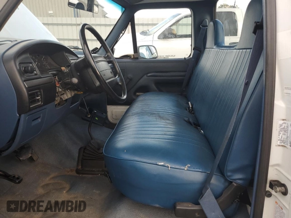 1995 Ford F-150 with VIN 1FTEF14N6SNB52760, listed as a Copart auction lot 73357164 with 0 mi miles and Salvage Title. Bid and sale history available at carsss.com. Image 7.