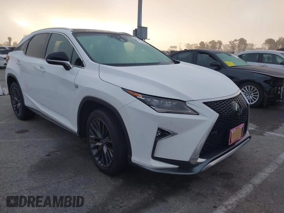 2017 Lexus RX with VIN 2T2BZMCA2HC089271, listed as a IAAI auction lot 41615999 with 64,400 mi miles. Bid and sale history available at carsss.com. Image 1.