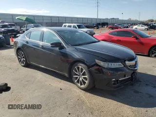 2015 Acura TLX Advance with VIN 19UUB3F70FA006953, listed as a Copart auction lot 65544585 with 92,016 mi miles and Salvage title. Bid and sale history available at DreamBid. Image 4.