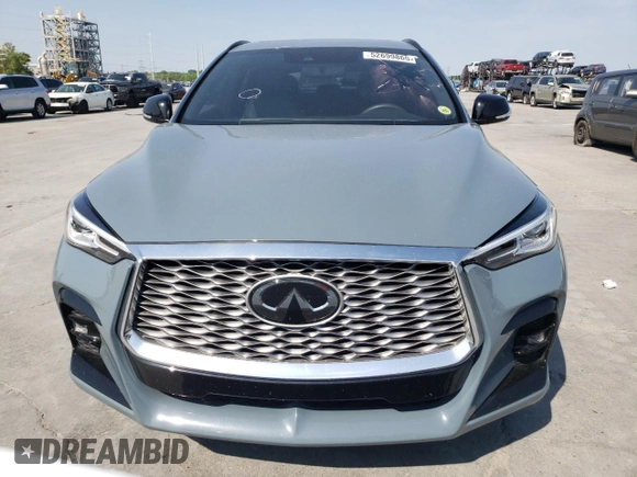2022 Infiniti QX55 Luxe z VIN 3PCAJ5J3XNF102177, wystawiony jako Copart lot #52699865 z przebiegiem 54 539 mil mil oraz Szkoda całkowita • Salvage title. Historia ofert i sprzedaży dostępna na DreamBid. Obrazek 5.