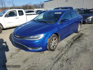 2015 Chrysler 200 Limited with VIN 1C3CCCAB8FN701942, listed as a Copart auction lot 88007405 with 245,338 mi miles and Salvage Title. Bid and sale history available at carsss.com. Image 1.