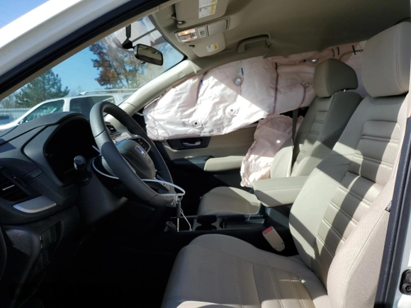 2018 Honda CR-V LX with VIN 2HKRW6H35JH231374, listed as a Copart auction lot 66632522 with 53,374 mi miles. Bid and sale history available at carsss.com. Image 5.