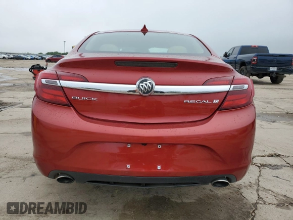 2015 Buick Regal with VIN 2G4GK5EX4F9222305, listed as a Copart auction lot 54950385 with 164,604 mi miles and Clean Title. Bid and sale history available at carsss.com. Image 6.