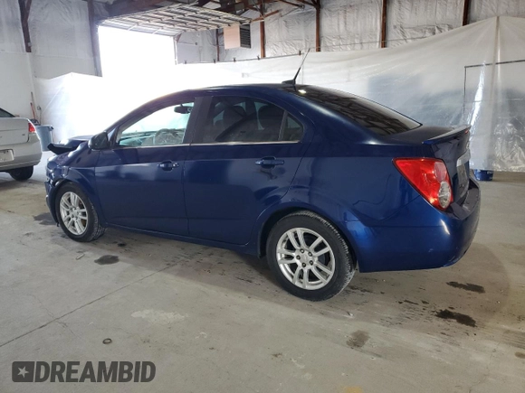 2014 Chevrolet Sonic LT with VIN 1G1JC5SHXE4171858, listed as a Copart auction lot 51755405 with 108,004 mi miles and Salvage Title. Bid and sale history available at DreamBid. Image 2.