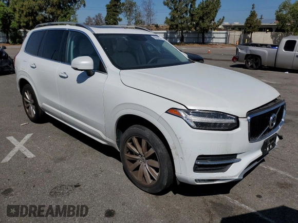 2018 Volvo XC90 Momentum with VIN YV4102CK1J1337654, listed as a Copart auction lot 60894804 with 34,224 mi miles and Salvage Title. Bid and sale history available at carsss.com. Image 4.