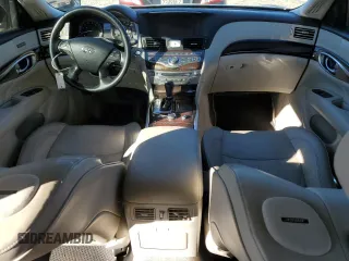 2015 Infiniti Q70 with VIN JN1BY1AR3FM562841, listed as a Copart auction lot 88765475 with 204,039 mi miles and Salvage title. Bid and sale history available at DreamBid. Image 8.