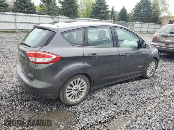 2018 Ford C-Max SE with VIN 1FADP5AU2JL105821, listed as a Copart auction lot 55947505 with 60,379 mi miles and Salvage Title. Bid and sale history available at DreamBid. Image 3.