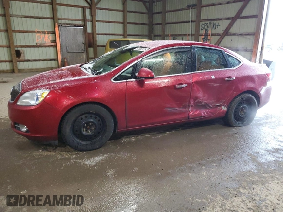 2014 Buick Verano Leather Group with VIN 1G4PS5SK1E4130417, listed as a Copart auction lot 51506125 with 112,374 mi miles and Clean Title. Bid and sale history available at carsss.com. Image 1.
