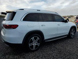 2020 Mercedes-Benz GLS 450 with VIN 4JGFF5KEXLA117450, listed as a Copart auction lot 76022194 with 18,376 mi miles and Salvage Title. Bid and sale history available at DreamBid. Image 3.