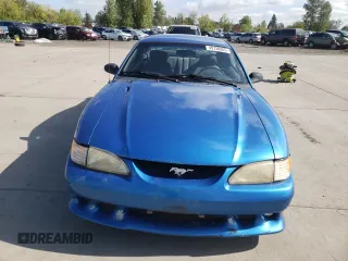 1995 Ford Mustang GT with VIN 1FALP42T1SF201743, listed as a Copart auction lot 49738905 with 187,644 mi miles and Salvage title. Bid and sale history available at DreamBid. Image 5.