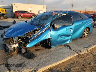 2019 Toyota Mirai with VIN JTDBVRBD1KA007339, listed as a Copart auction lot 43065235 with Not Provided miles and Salvage Title. Bid and sale history available at carsss.com. Image 1.