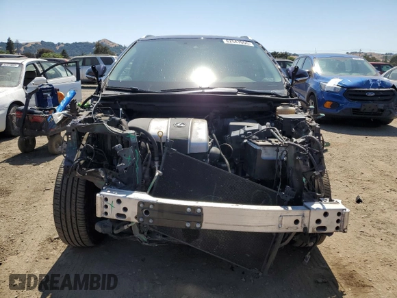 2020 Lexus RX 350L with VIN JTJHZKFA1L2021675, listed as a Copart auction lot 62547055 with 86,461 mi miles and Salvage title. Bid and sale history available at DreamBid. Image 5.