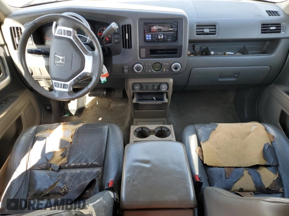 2006 Honda Ridgeline RTL with VIN 2HJYK16546H526492, listed as a Copart auction lot 49351695 with 193,622 mi miles and Salvage Title. Bid and sale history available at DreamBid. Image 8.