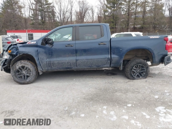 2021 Chevrolet Silverado 1500 Custom Trail Boss with VIN 1GCPYCEF1MZ433544, listed as a IAAI auction lot 41240358 with 71,041 mi miles and . Bid and sale history available at DreamBid. Image 14.