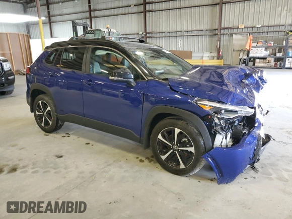 2024 Toyota Corolla Cross Hybrid S z VIN 7MUFBABG7RV060796, wystawiony jako Copart lot #43499665 z przebiegiem 2 495 mil mil oraz Szkoda całkowita • Salvage title. Historia ofert i sprzedaży dostępna na DreamBid. Obrazek 4.