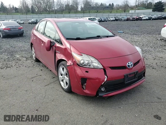 2014 Toyota Prius Four with VIN JTDKN3DU6E0356999, listed as a Copart auction lot 48083305 with 284,666 mi miles and Salvage Title. Bid and sale history available at carsss.com. Image 10.