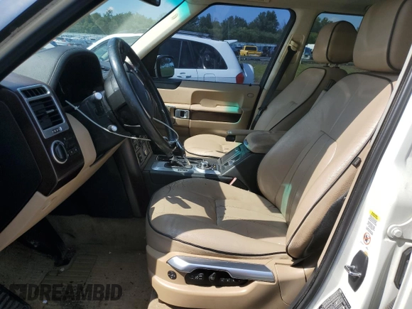 2008 Land Rover Range Rover HSE with VIN SALME15488A266871, listed as a Copart auction lot 76244644 with 206,111 mi miles and Salvage Title. Bid and sale history available at DreamBid. Image 7.