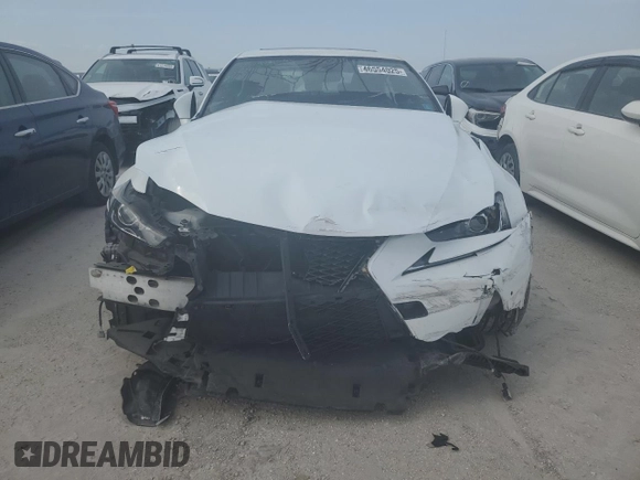 2019 Lexus IS with VIN JTHBA1D24K5088224, listed as a Copart auction lot 46554025 with 65,781 mi miles and Non Repairable. Bid and sale history available at carsss.com. Image 5.
