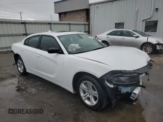 2023 Dodge Charger SXT with VIN 2C3CDXBG4PH701428, listed as a Copart auction lot 51634655 with 13,257 mi miles and Clean Title. Bid and sale history available at carsss.com. Image 4.