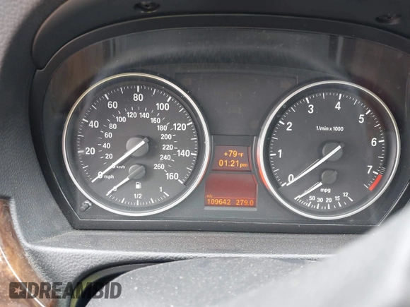 2011 BMW 3 Series 328i xDrive with VIN WBAPK7C5XBA816295, listed as a IAAI auction lot 42486107 with 109,642 mi miles and . Bid and sale history available at DreamBid. Image 7.