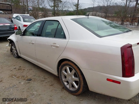 2005 Cadillac STS with VIN 1G6DW677250198015, listed as a IAAI auction lot 41543304 with NaN miles. Bid and sale history available at carsss.com. Image 14.