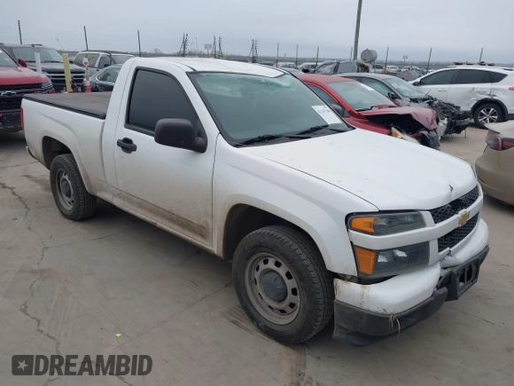 2012 Chevrolet Colorado Work Truck with VIN 1GCCSBF96C8162178, listed as a IAAI auction lot 41247180 with 119,142 mi miles. Bid and sale history available at carsss.com. Image 1.