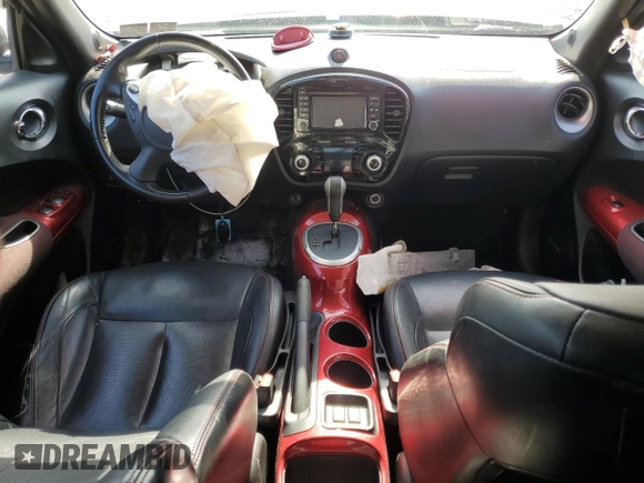 2014 Nissan Juke SL with VIN JN8AF5MV6ET484093, listed as a Copart auction lot 49223005 with Not Provided miles and Salvage Title. Bid and sale history available at DreamBid. Image 8.
