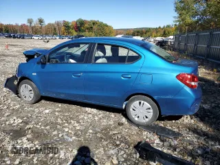 2017 Mitsubishi Mirage ES with VIN ML32F3FJ2HH004236, listed as a Copart auction lot 74567824 with Not provided miles and Non repairable. Bid and sale history available at DreamBid. Image 2.