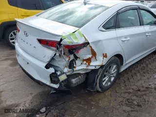 2019 Hyundai Sonata SE with VIN 5NPE24AFXKH790312, listed as a IAAI auction lot 41693750 with 45,058 mi miles. Bid and sale history available at carsss.com. Image 6.