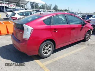 2011 Toyota Prius I with VIN JTDKN3DU6B1458518, listed as a IAAI auction lot 39235652 with 244,721 mi miles. Bid and sale history available at carsss.com. Image 4.