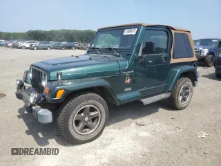 1999 Jeep Wrangler Sahara with VIN 1J4FY49S0XP453920, listed as a Copart auction lot 61808475 with 129,062 mi miles and Clean title. Bid and sale history available at DreamBid. Image 1.