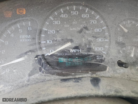 2002 Chevrolet Silverado 1500 LS with VIN 1GCEK14VX2Z209515, listed as a Copart auction lot 56230974 with 321,763 mi miles and Salvage Title. Bid and sale history available at carsss.com. Image 9.