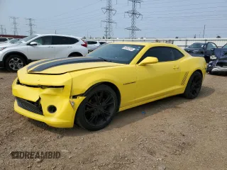 2014 Chevrolet Camaro LT with VIN 2G1FB1E32E9197031, listed as a Copart auction lot 60302285 with 76,195 mi miles and Salvage title. Bid and sale history available at DreamBid. Image 1.