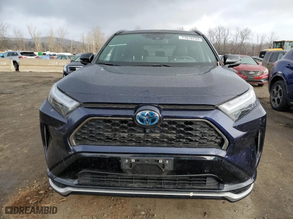 2022 Toyota RAV4 Prime XSE with VIN JTMFB3FV7ND079692, listed as a Copart auction lot 77619733 with 26,202 mi miles. Bid and sale history available at carsss.com. Image 5.