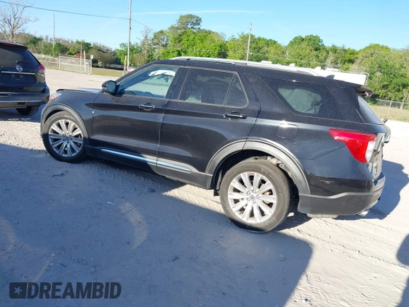 2020 Ford Explorer Limited with VIN 1FMSK7FH0LGB80435, listed as a IAAI auction lot 41857611 with 78,823 mi miles. Bid and sale history available at carsss.com. Image 3.