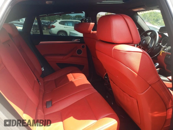 2013 BMW X6 M with VIN 5YMGZ0C50D0C40144, listed as a Copart auction lot 64889554 with 91,024 mi miles and Salvage Title. Bid and sale history available at carsss.com. Image 10.