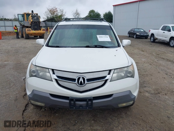 2009 Acura MDX Tech/Entertainment Pkg with VIN 2HNYD28429H510427, listed as a IAAI auction lot 40827236 with 299,747 mi miles. Bid and sale history available at carsss.com. Image 12.
