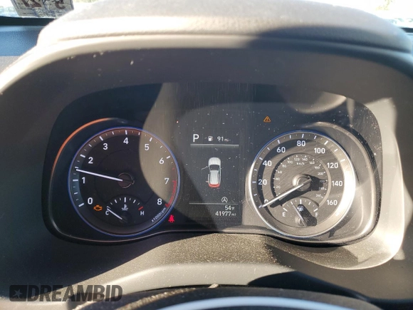 2022 Hyundai Kona SEL with VIN KM8K3CAB9NU908072, listed as a Copart auction lot 79875824 with 41,977 mi miles and Salvage Title. Bid and sale history available at carsss.com. Image 9.
