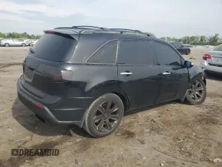 2012 Acura MDX Advance with VIN 2HNYD2H68CH526883, listed as a Copart auction lot 54372375 with 224,054 mi miles and Salvage title. Bid and sale history available at DreamBid. Image 3.