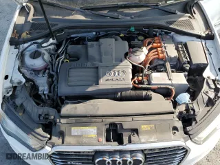 2016 Audi A3 e-tron Premium with VIN WAUVPBFFXGA116655, listed as a Copart auction lot 83637484 with 109,435 mi miles and Salvage Title. Bid and sale history available at carsss.com. Image 12.