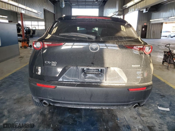 2023 Mazda CX-30 2.5 S Preferred Package with VIN 3MVDMBCM5PM543625, listed as a Copart auction lot 41988065 with NaN miles and Salvage Title. Bid and sale history available at carsss.com. Image 6.