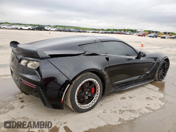 2019 Chevrolet Corvette Z06 2LZ z VIN 1G1YS2D65K5602382, wystawiony jako Copart lot #51333025 z przebiegiem 52 787 mil mil oraz Szkoda całkowita • Salvage title. Historia ofert i sprzedaży dostępna na DreamBid. Obrazek 3.