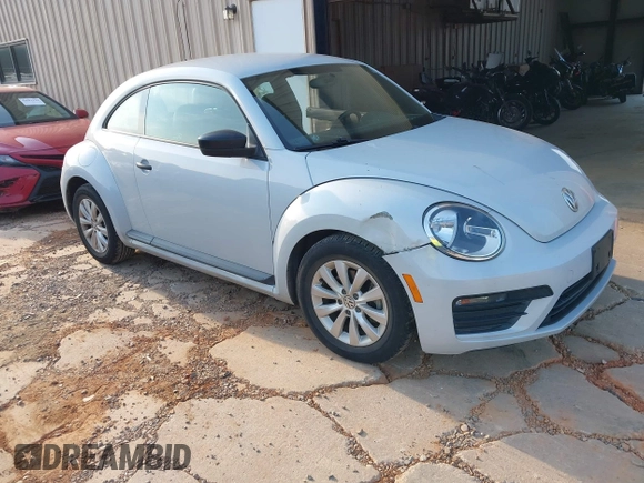 2017 Volkswagen Beetle Fleet with VIN 3VWF17AT7HM624005, listed as a IAAI auction lot 42595911 with 75,332 mi miles and . Bid and sale history available at DreamBid. Image 1.