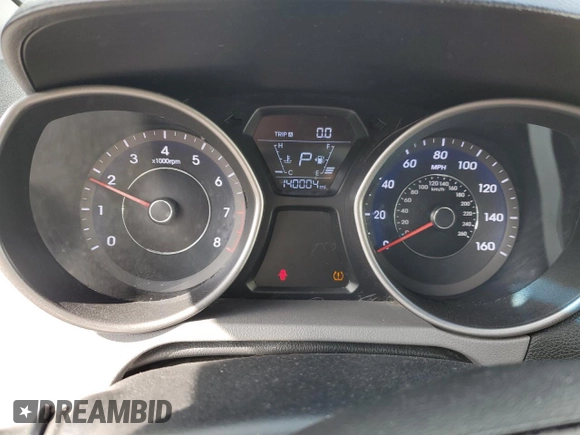 2016 Hyundai Elantra SE with VIN 5NPDH4AE8GH754417, listed as a Copart auction lot 50163685 with 140,004 mi miles and Salvage title. Bid and sale history available at DreamBid. Image 9.