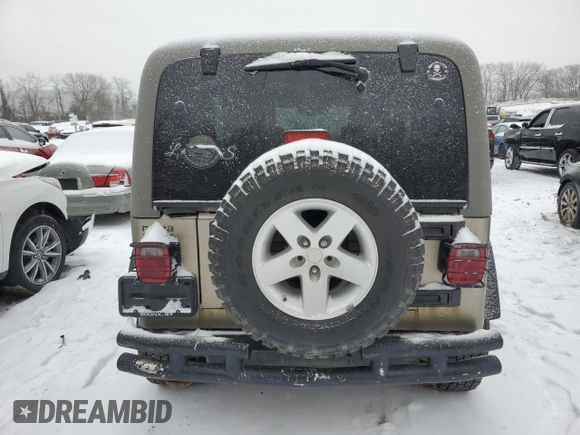2004 Jeep Wrangler Rubicon с VIN 1J4FA69S44P761636, выставлен на аукционе Copart как лот 44075875 с пробегом Не указан миль и Чистый • Clean title. История ставок и продаж доступна на DreamBid. Изображение 6.