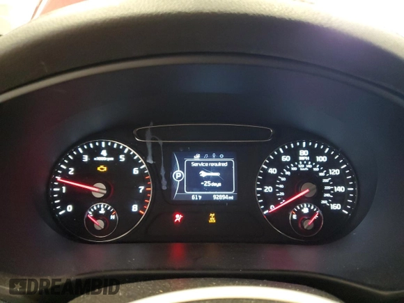 2016 Kia Sorento EX with VIN 5XYPHDA53GG152402, listed as a Copart auction lot 54890325 with 92,894 mi miles and Clean title. Bid and sale history available at DreamBid. Image 9.